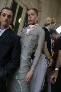 Backstage at Y/Project Men's Spring 2019