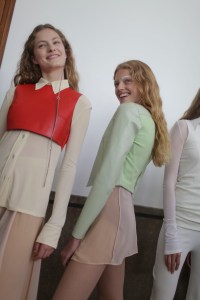 Backstage at Acne Studios RTW Spring 2019