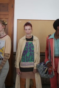 Backstage at Acne Studios RTW Spring 2019