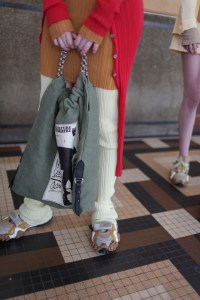 Backstage at Acne Studios RTW Spring 2019