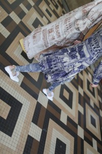 Backstage at Acne Studios RTW Spring 2019