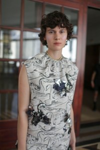 Backstage at Acne Studios RTW Spring 2019