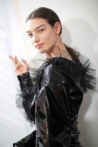 Backstage at Alexandre Vauthier Couture Fall 2018