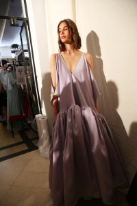 Backstage at Alexis mabille Couture Fall 2018