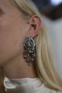 Backstage at Sonia Rykiel Couture Fall 2018