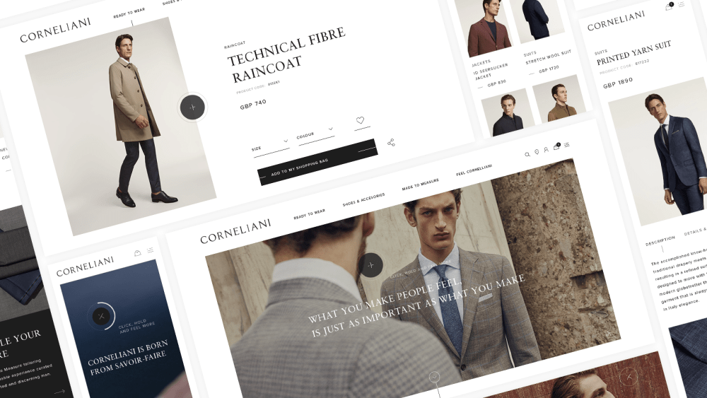 Corneliani U.S. Online Store