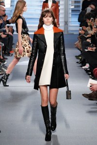 A look from Louis Vuitton Fall 2014.
