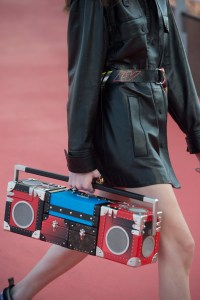 A detail at a Louis Vuitton show.