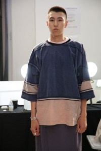 Backstage at N. Hoolywood Men's Spring 2019