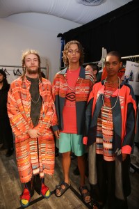 Backstage at N. Hoolywood Men's Spring 2019
