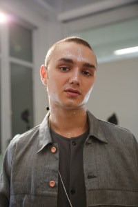 Backstage at N. Hoolywood Men's Spring 2019