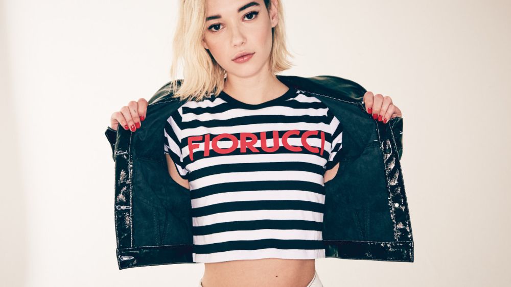Fiorucci Fall 2018 ad campaign starring Sarah Snyder.