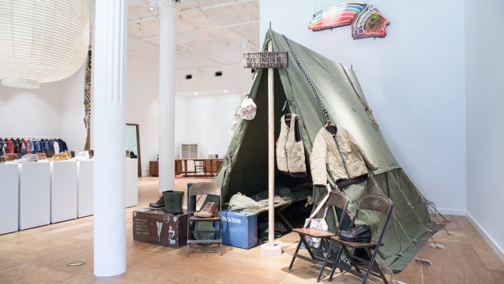 The Visvim flagship in downtown Los Angeles.