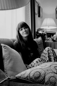 Annabelle Neilson at home in London, 2016