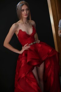 Backstage at Zuhair Murad Couture Fall 2018