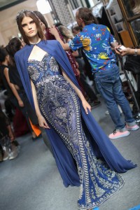 Backstage at Zuhair Murad Couture Fall 2018