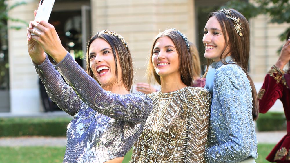 Alessandra Ambrosio and models backstageZuhair Murad show, Backstage, Fall Winter 2018, Haute Couture Fashion Week, Paris, France - 04 Jul 2018