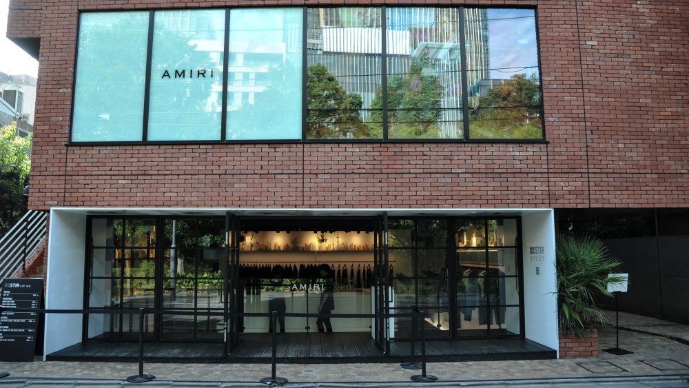 Amiri pop-up at Restir in Tokyo.