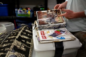 Inside Peter Tunney's exhibition "Time Capsules."