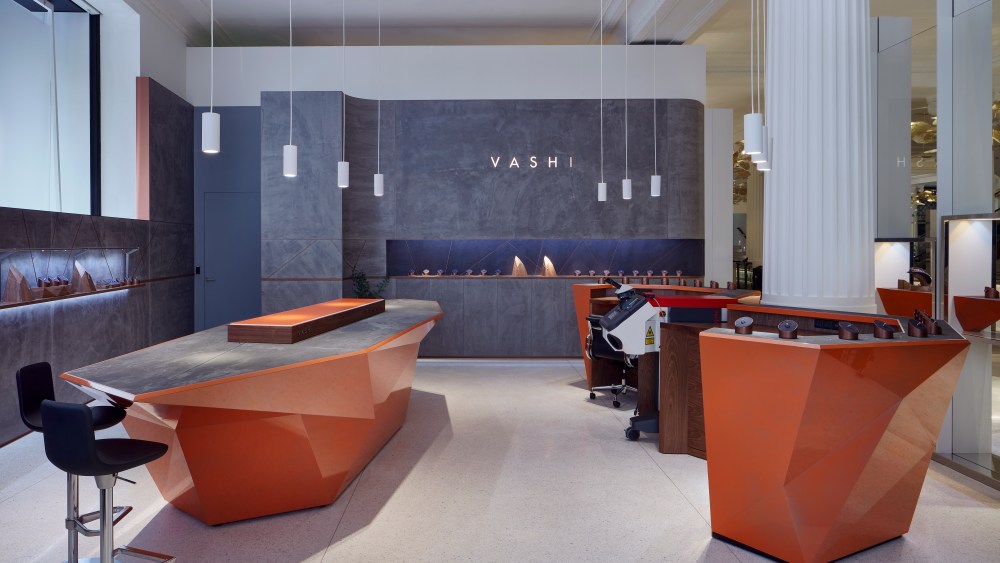 Vashi x Selfridges in-store interior