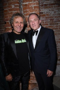 Renzo Rosso and Francois Henry Pinault