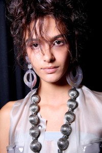 Model backstage
