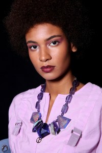 Model backstage