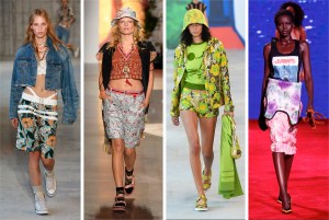 From Left: R13, Anna Sui, Michael Kors and Calvin Klein