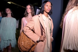 Backstage at Alberta Ferretti RTW Spring 2019