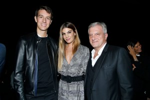 Alexandre Arnault, Bianca Brandolini d'Adda and Sidney Toledano