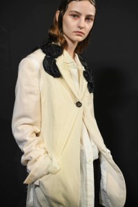 Backstage at Ann Demeulemeester RTW Spring 2019
