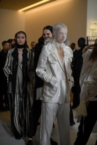 Backstage at Ann Demeulemeester RTW Spring 2019