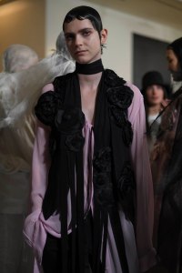 Backstage at Ann Demeulemeester RTW Spring 2019