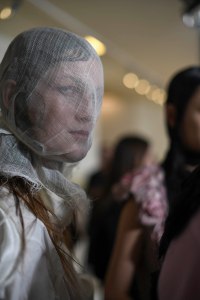 Backstage at Ann Demeulemeester RTW Spring 2019