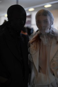 Backstage at Ann Demeulemeester RTW Spring 2019