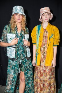 Backstage at Anna Sui RTW Spring 2019