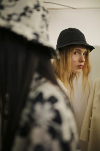 Backstage at Alexa Chung RTW Spring 2019
