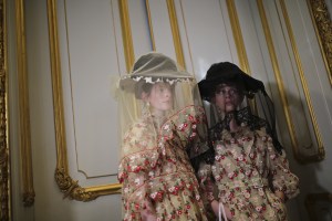 Backstage at Simone Rocha RTW Spring 2019