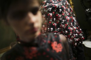 Backstage at Simone Rocha RTW Spring 2019