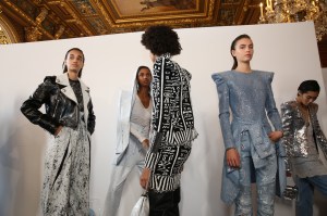 Backstage at Balmain RTW Spring 2019