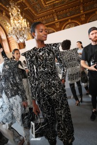 Backstage at Balmain RTW Spring 2019