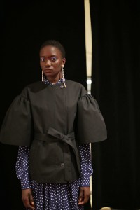Backstage at Lutz Huelle RTW Spring 2019