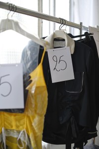Backstage at Olivier Theyskens RTW Spring 2019