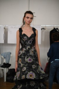 Backstage at Olivier Theyskens RTW Spring 2019