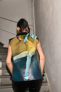 Backstage at Olivier Theyskens RTW Spring 2019