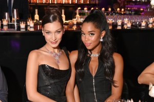 Bella Hadid and Laura Harrier