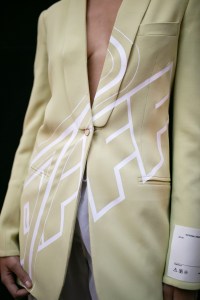 Backstage at Off-White RTW Spring 2019