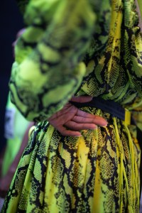 Backstage at Off-White RTW Spring 2019