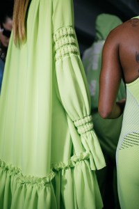 Backstage at Off-White RTW Spring 2019