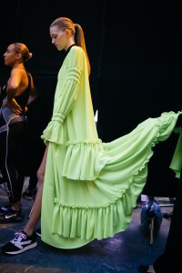 Backstage at Off-White RTW Spring 2019